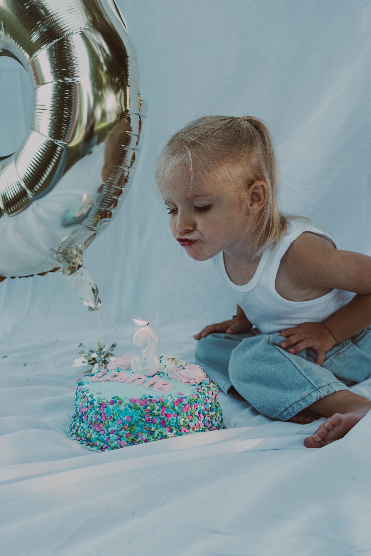 Third birthday cake